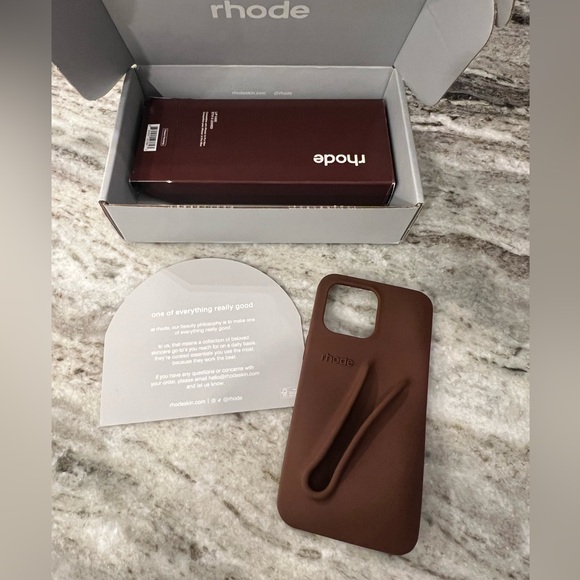 Brand New! Authentic Rhode Expresso iPhone 14pro Max cellphone case - Picture 4 of 7